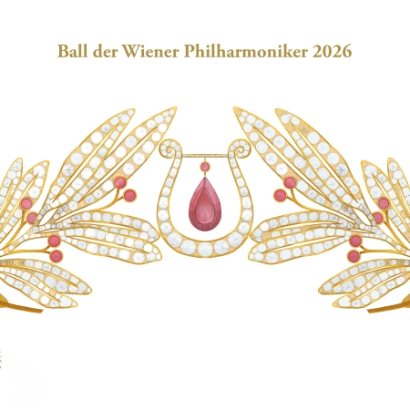 Diadem Philharmonikerball 2026 Entwurf: Christof Cremer