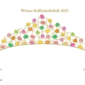 Diadem Frühlingsblüten Wiener Kaffeesiederball 2025 Entwurf: Christof Cremer